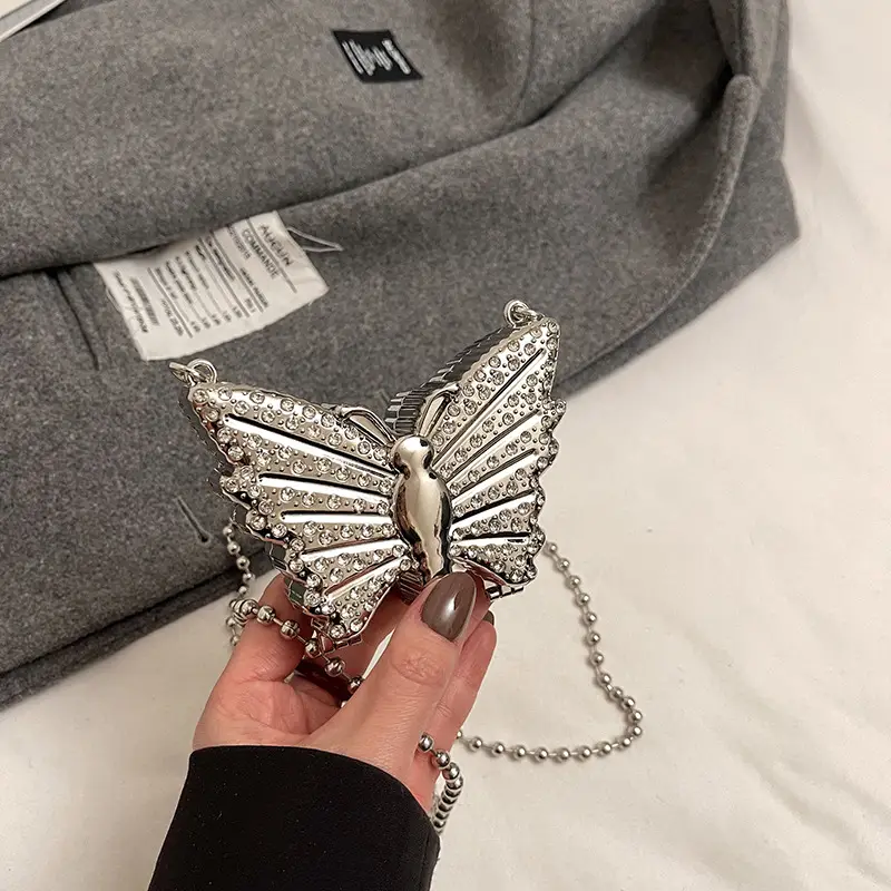 Diamond Butterfly Chain Shoulder Bag for Women 2024 - Image 2