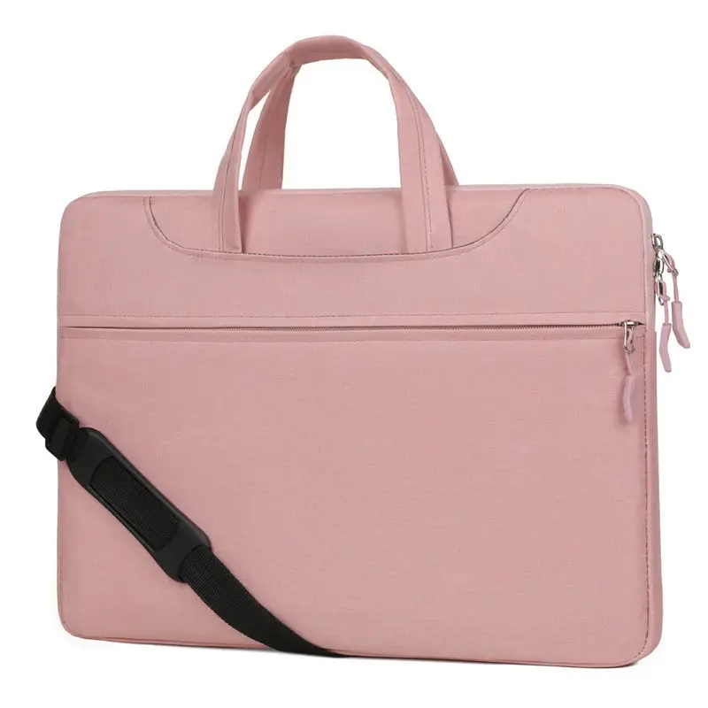 15-inch Oxford Cloth Business Briefcase Grey - Image 9