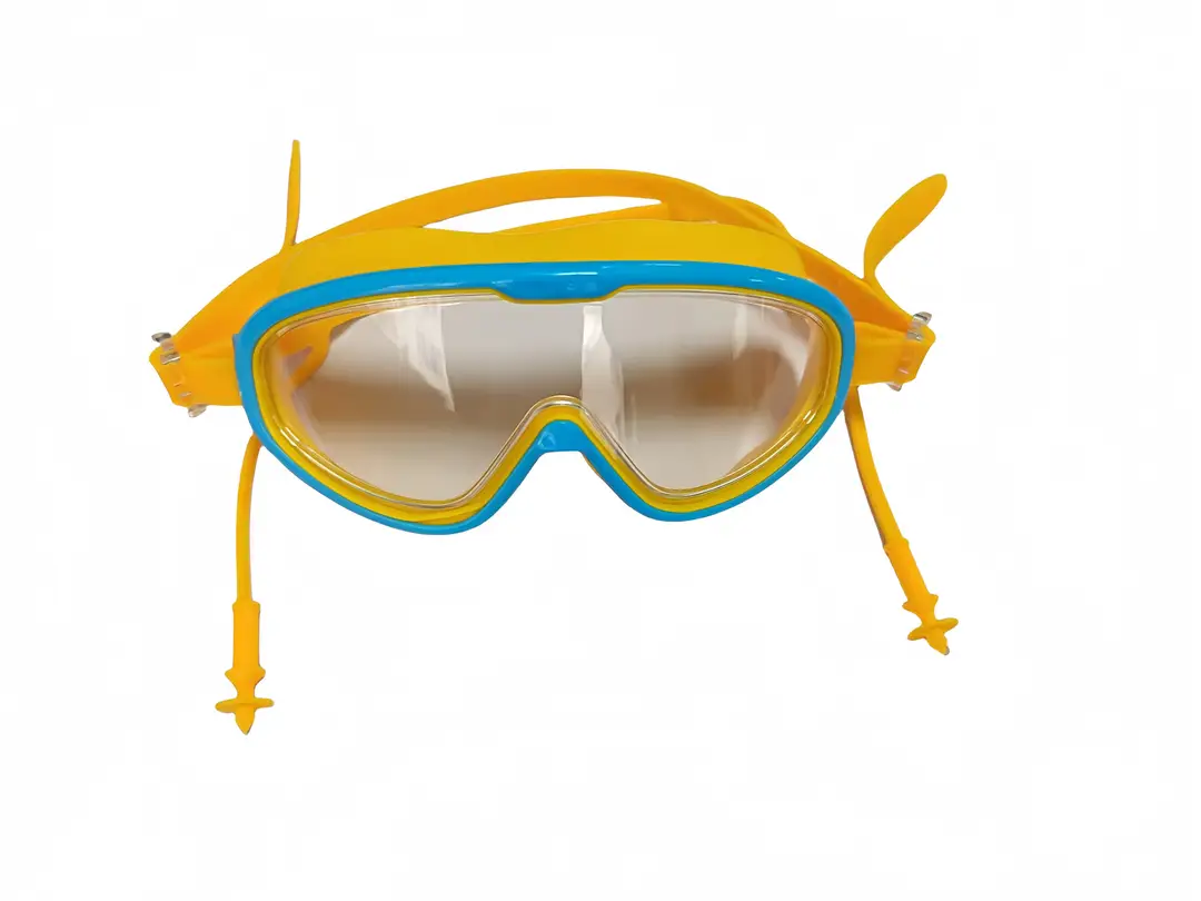 Children's Swimming Glasses Men and Women Students High-definition Swimming Goggles Anti-fog Waterproof Diving Goggles Swimming Cap Fashion Durable Protection