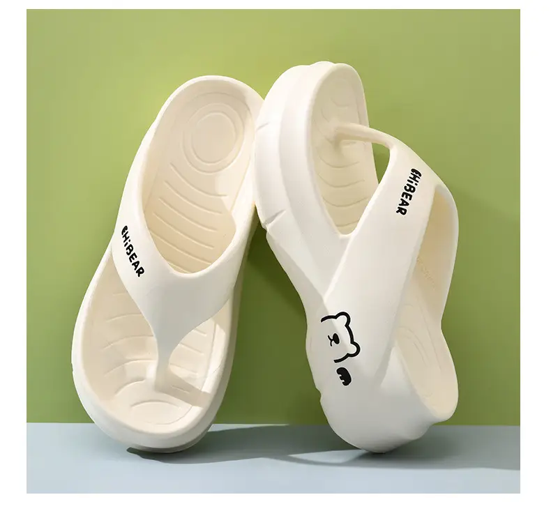 Flip-Flops for Women's Summer Outer Wear, Thick-Soled Non-Slip Wear-Resistant Sandals, Eva Home-Feeling Versatile High-Bottom Slippers — feature 10