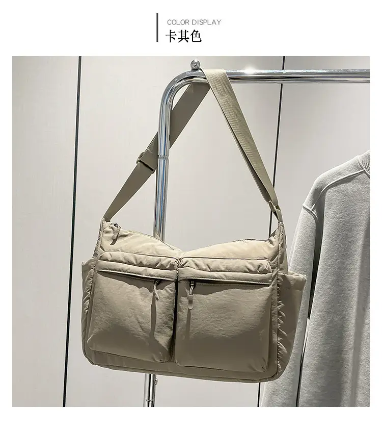 Green Puffer Satchel Shoulder Bag for Women — feature 13