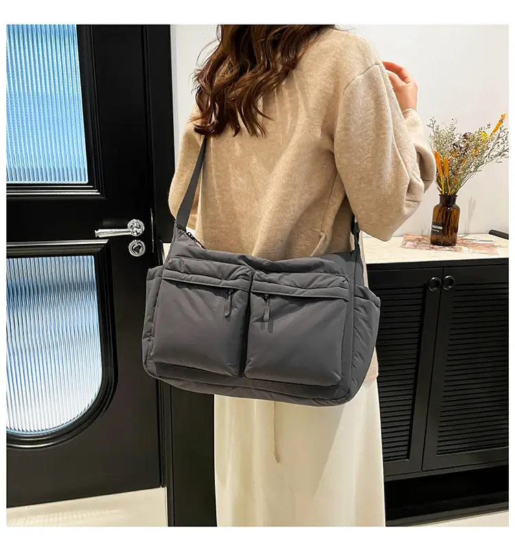 Green Puffer Satchel Shoulder Bag for Women — feature 33
