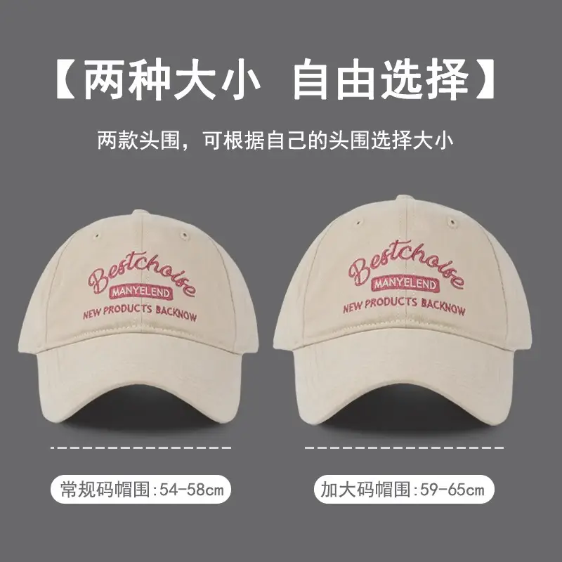 Women's 2023 New Summer Baseball Cap Face Small - Image 10