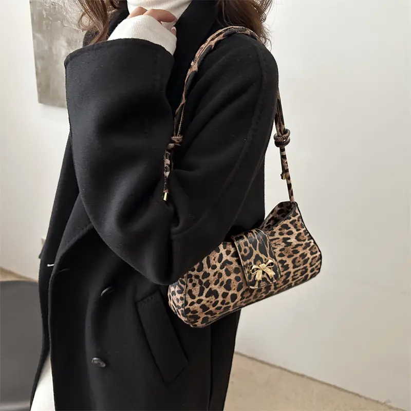 Leopard Print Shoulder Crossbody Bag Women 2024 - Image 6
