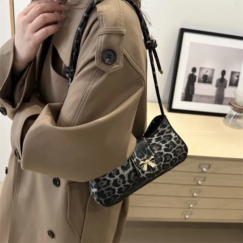 Leopard Print Shoulder Crossbody Bag Women 2024 - Image 7