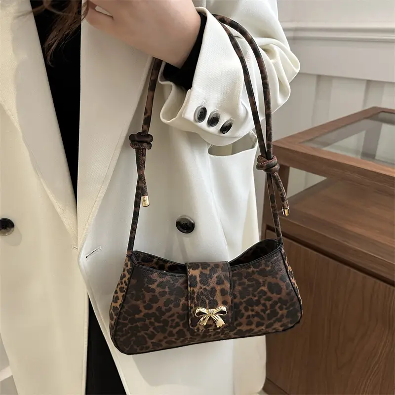 Leopard Print Shoulder Crossbody Bag Women 2024 - Image 8