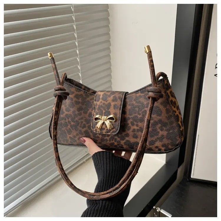 Leopard Print Shoulder Crossbody Bag Women 2024 - Image 3