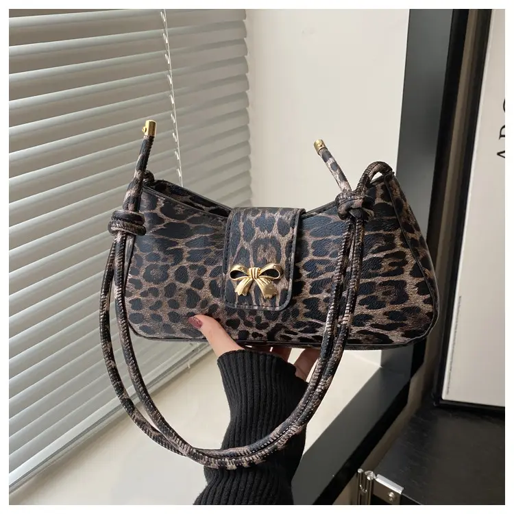 Leopard Print Shoulder Crossbody Bag Women 2024 - Image 4