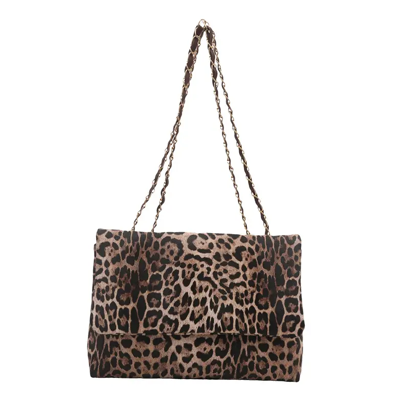 Leopard Print Chain Bag for Women 2024 New Fashion - Image 7