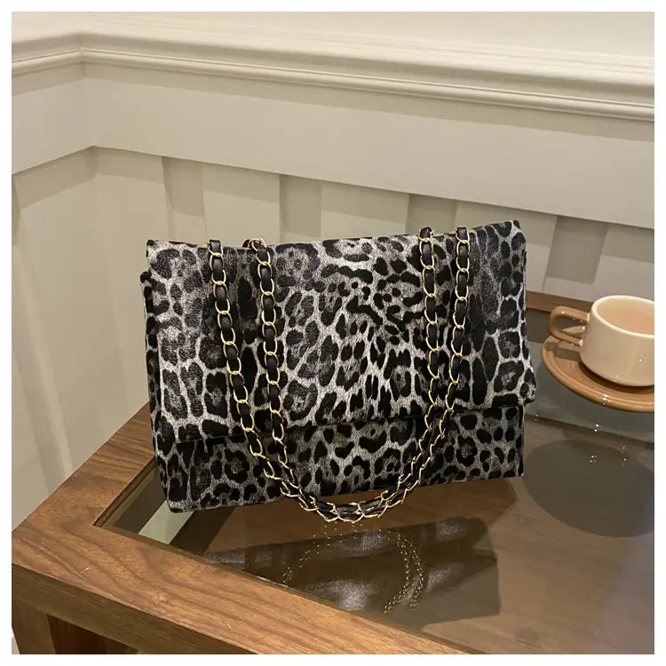 Leopard Print Chain Bag for Women 2024 New Fashion — feature 11