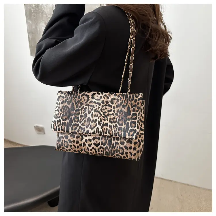 Leopard Print Chain Bag for Women 2024 New Fashion — feature 15