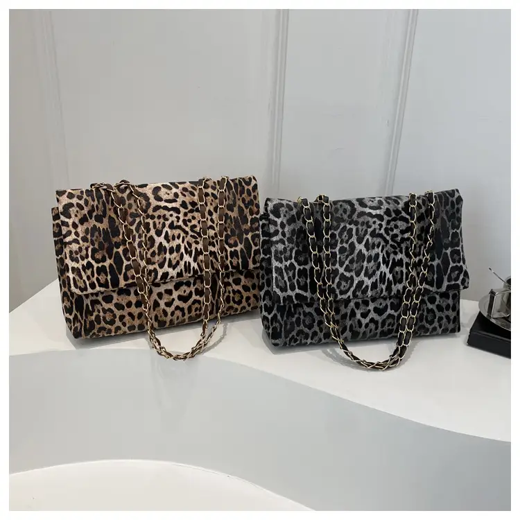 Leopard Print Chain Bag for Women 2024 New Fashion — feature 21