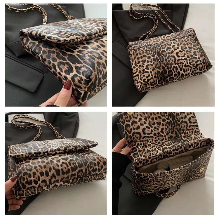 Leopard Print Chain Bag for Women 2024 New Fashion — feature 8