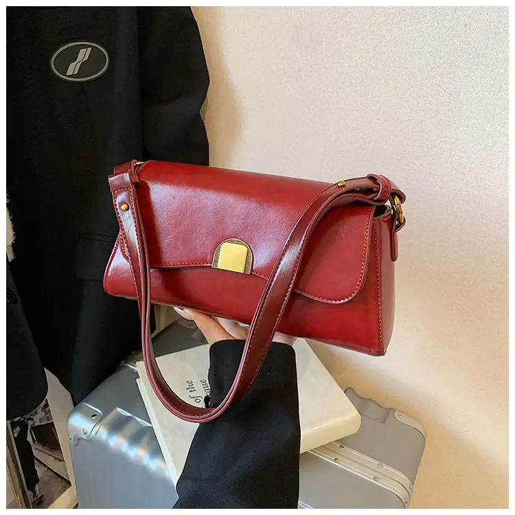 Women's Maillard Shoulder Bag Small Square Design — feature 14
