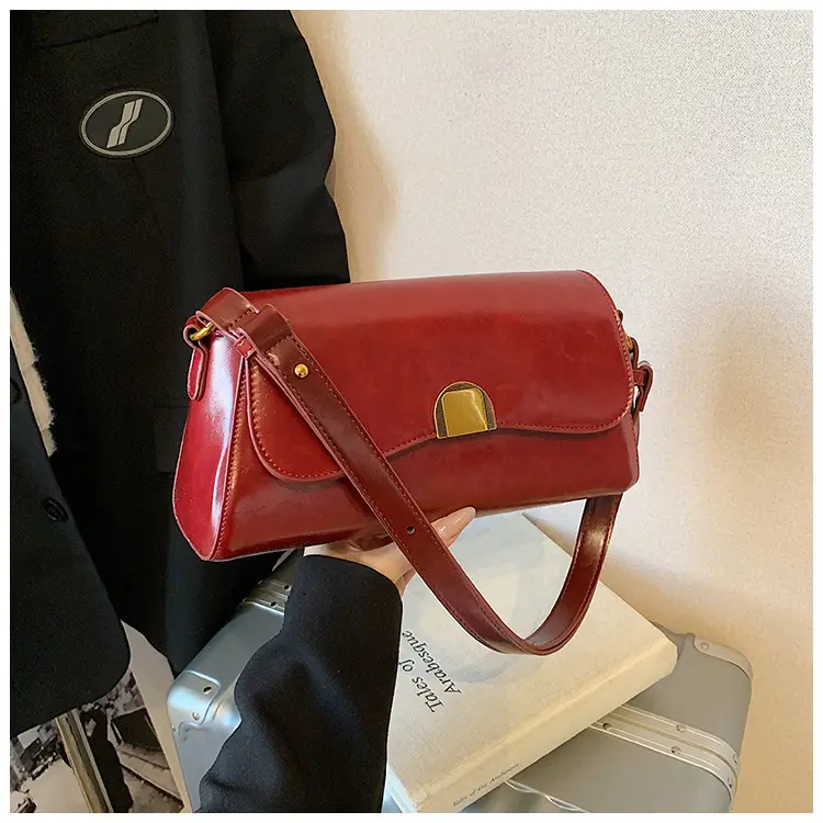 Women's Maillard Shoulder Bag Small Square Design — feature 15