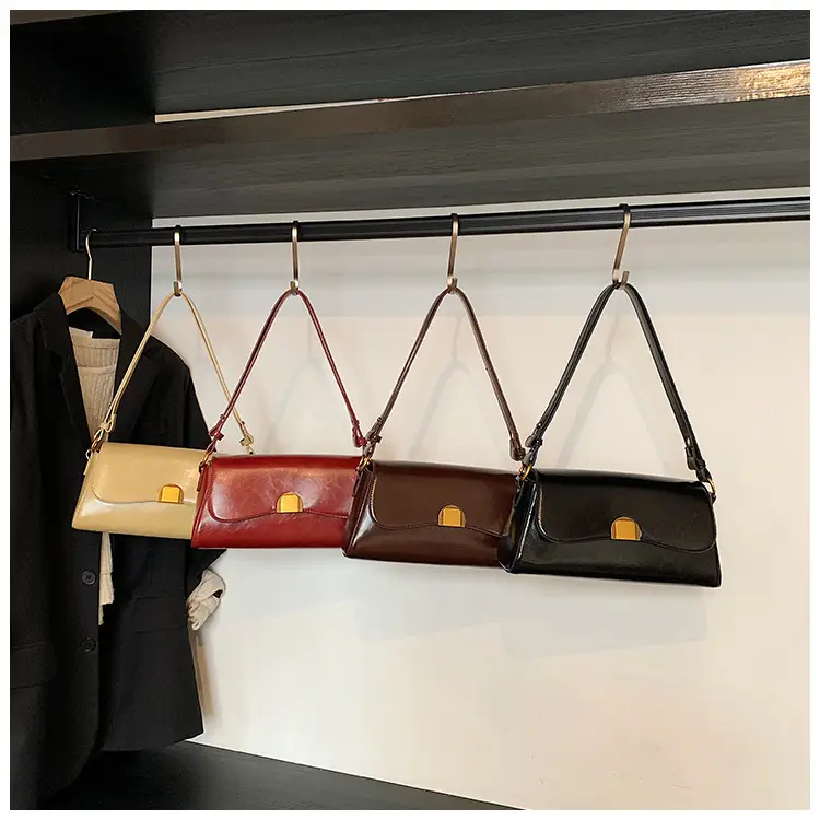 Women's Maillard Shoulder Bag Small Square Design — feature 24