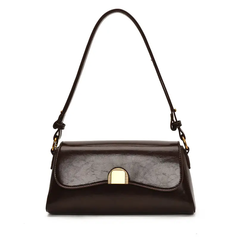 Women's Maillard Shoulder Bag Small Square Design - Image 4