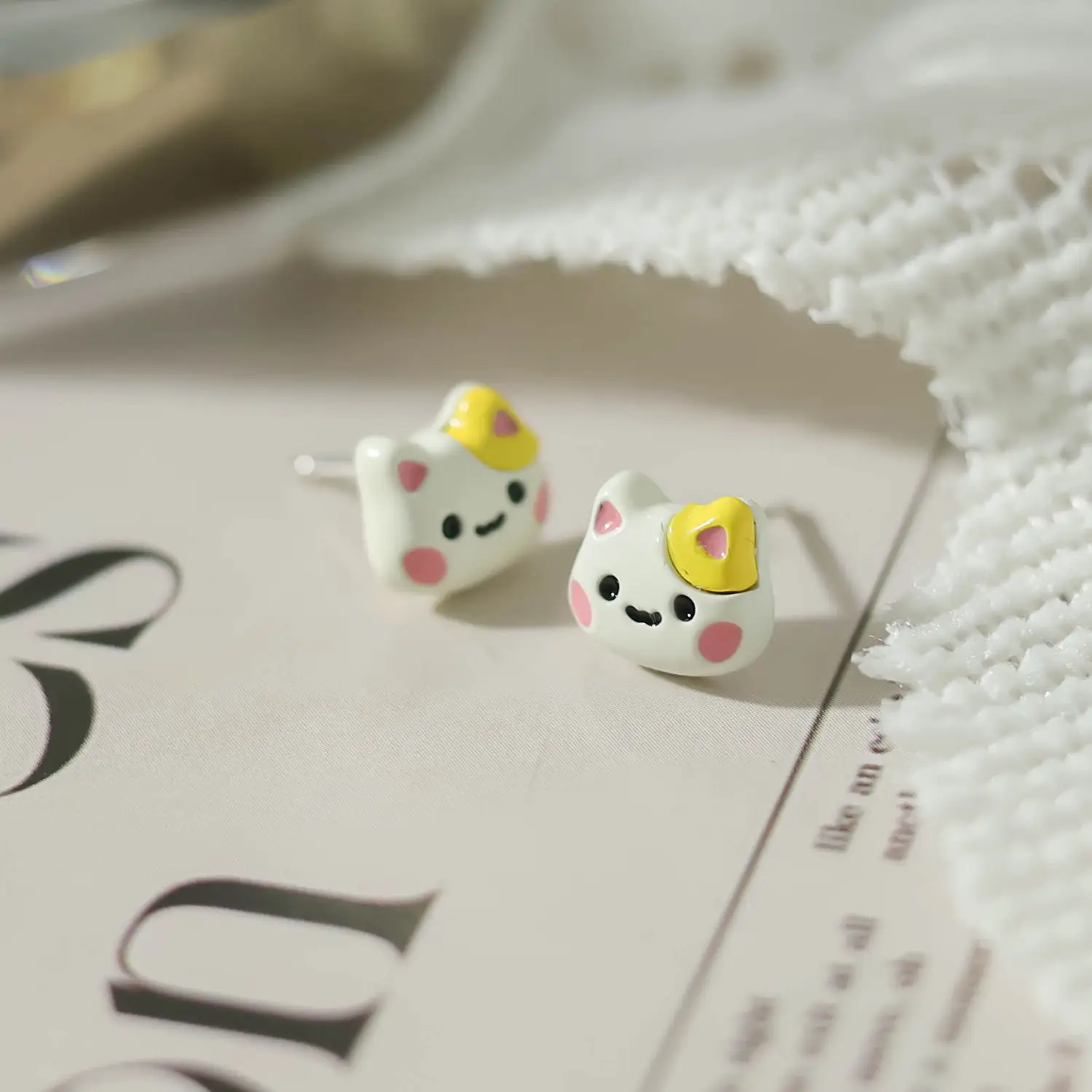 Small Animal Earrings Autumn Winter Cartoon Design Wholesale — feature 13