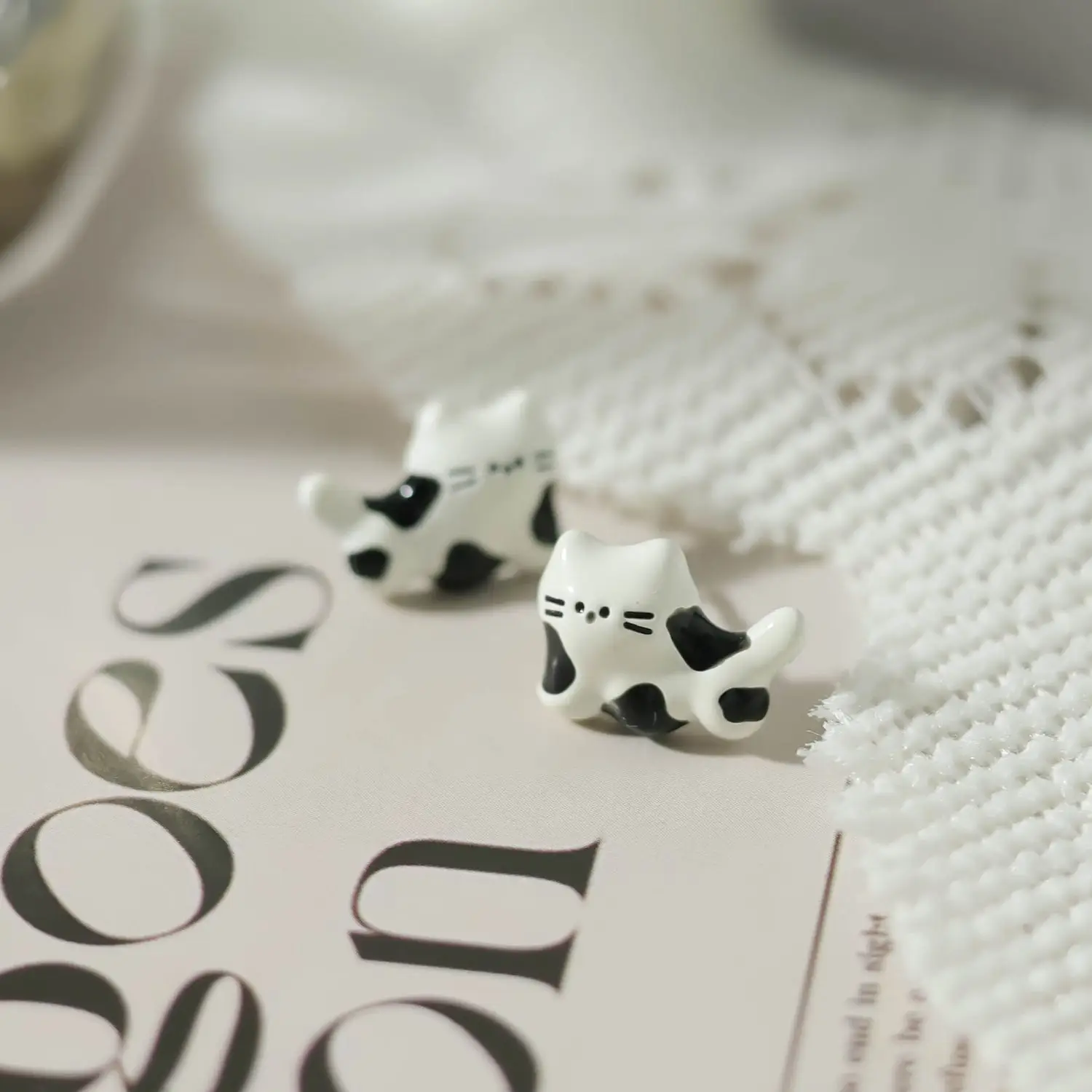 Small Animal Earrings Autumn Winter Cartoon Design Wholesale — feature 23