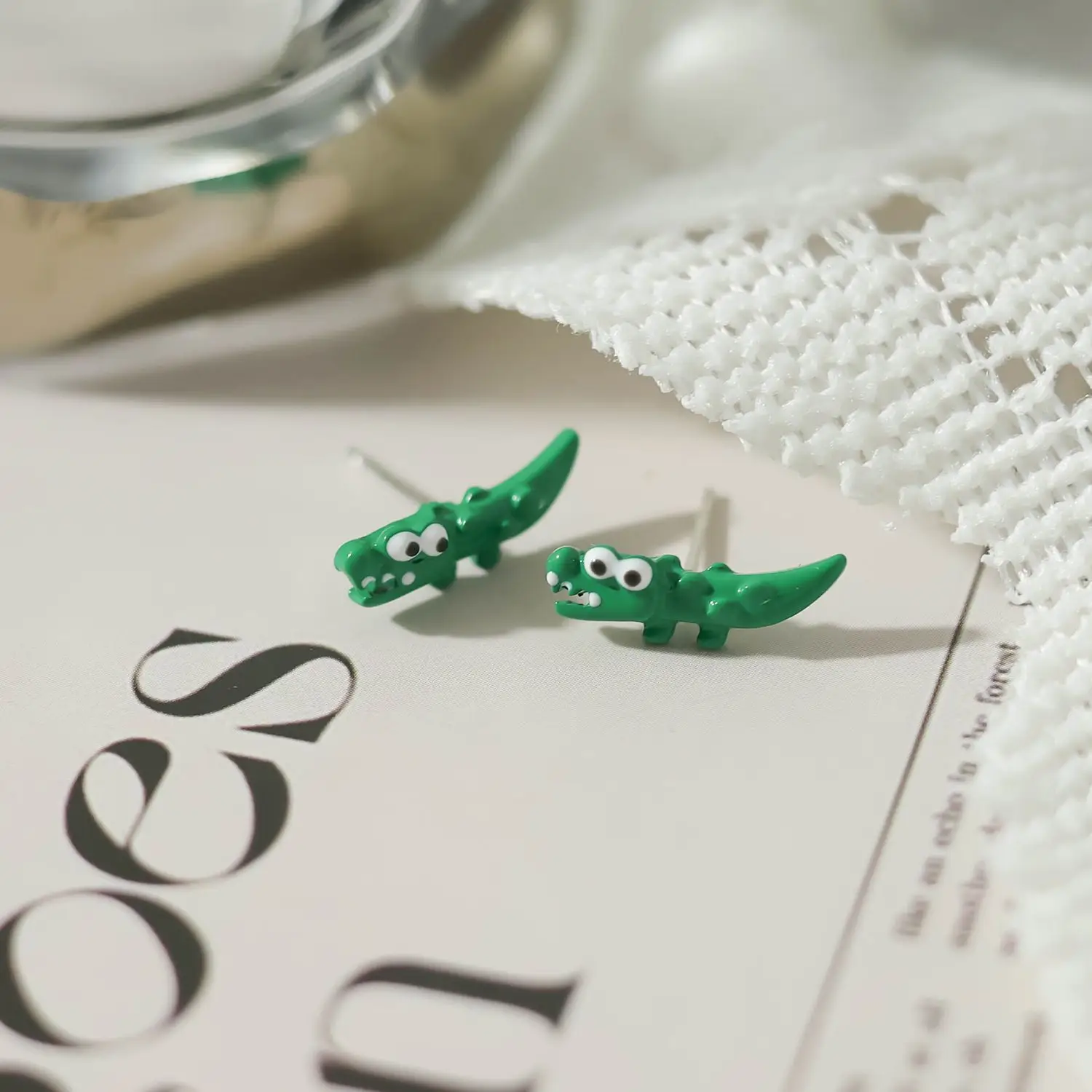 Small Animal Earrings Autumn Winter Cartoon Design Wholesale — feature 3