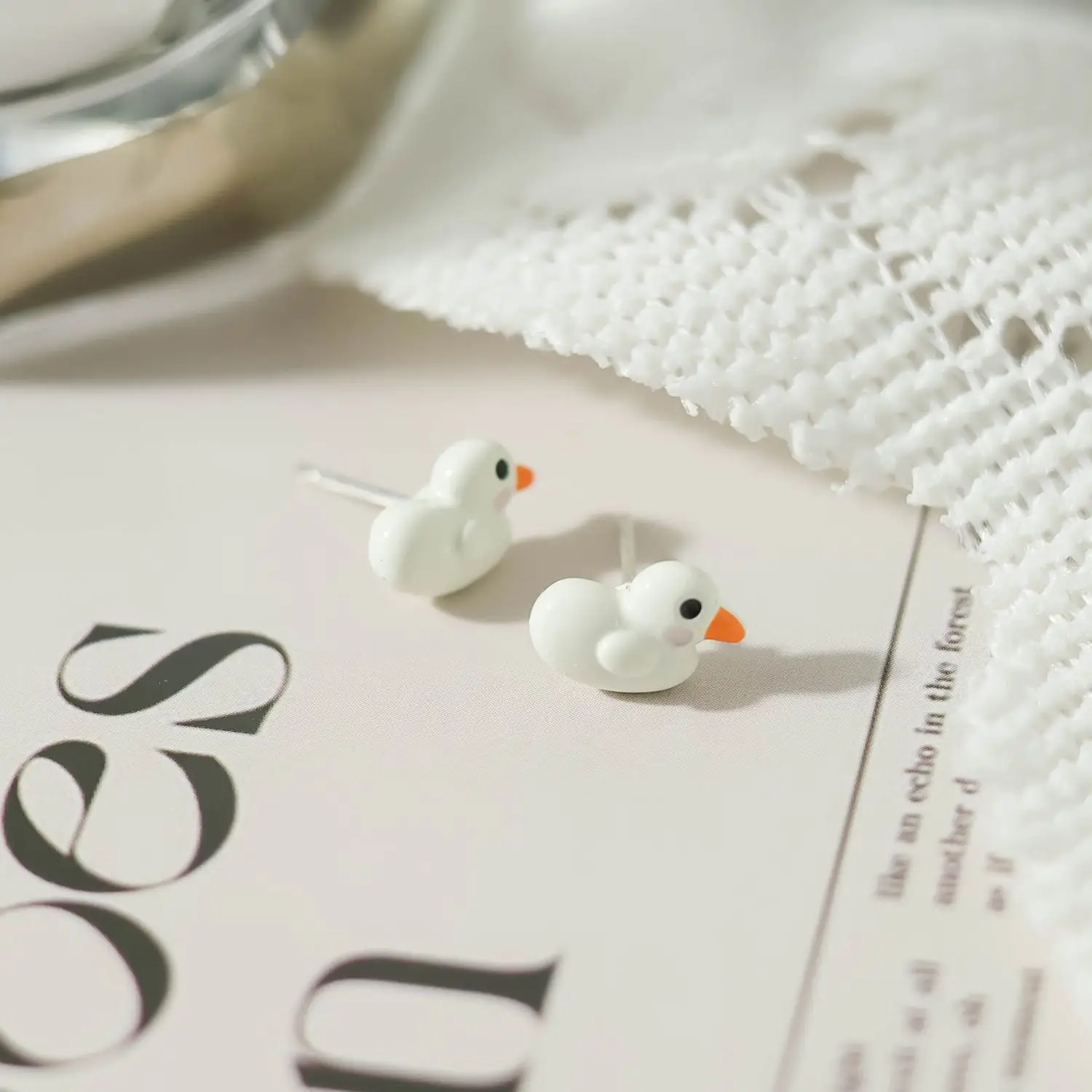 Small Animal Earrings Autumn Winter Cartoon Design Wholesale — feature 4