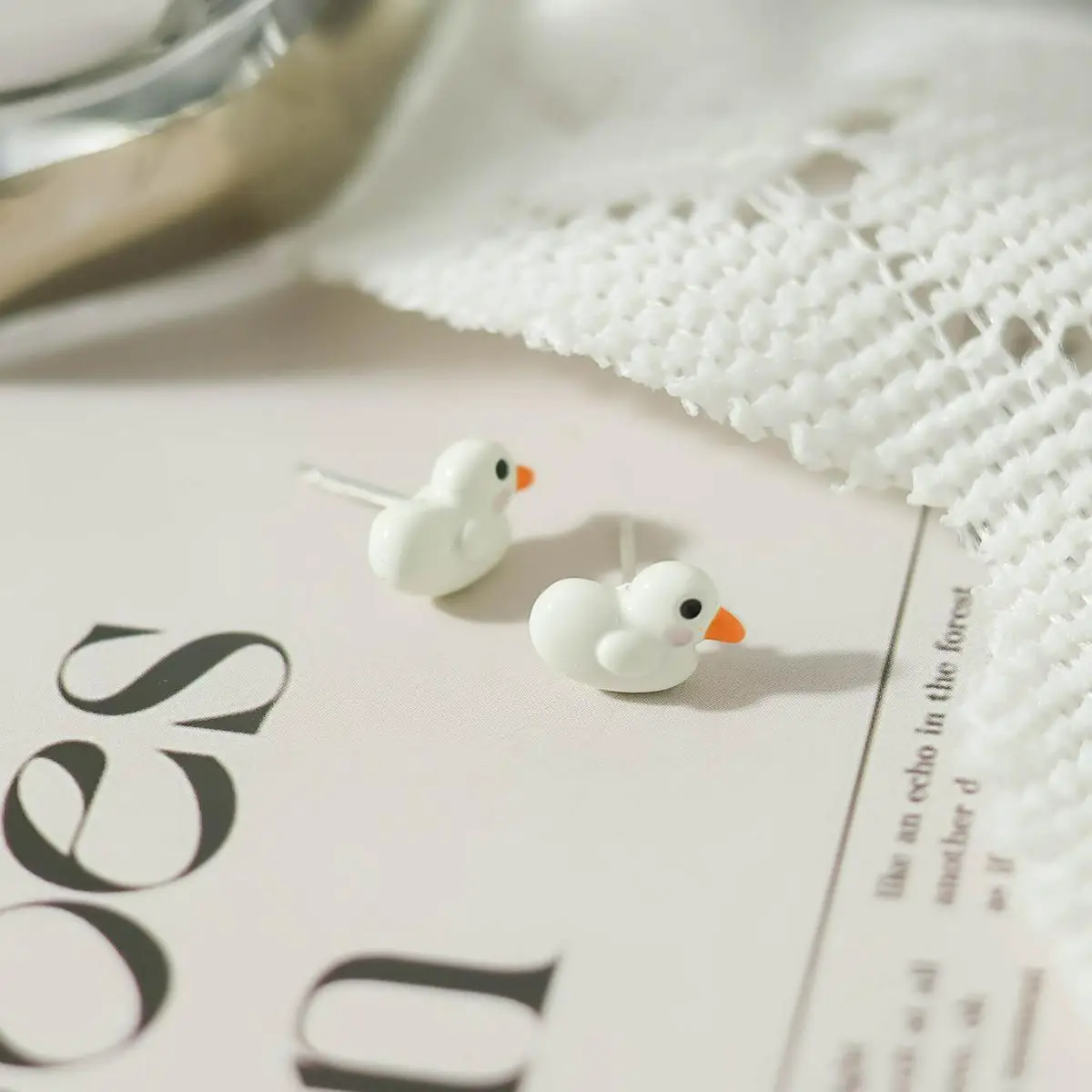 Small Animal Earrings Autumn Winter Cartoon Design Wholesale — feature 47
