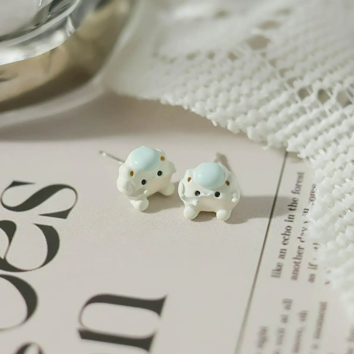 Small Animal Earrings Autumn Winter Cartoon Design Wholesale — feature 50