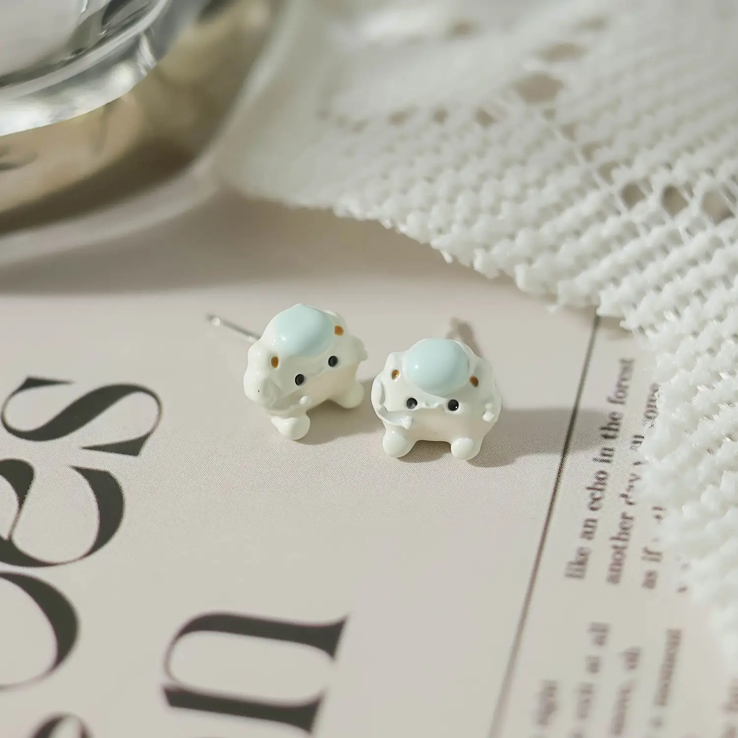 Small Animal Earrings Autumn Winter Cartoon Design Wholesale — feature 7