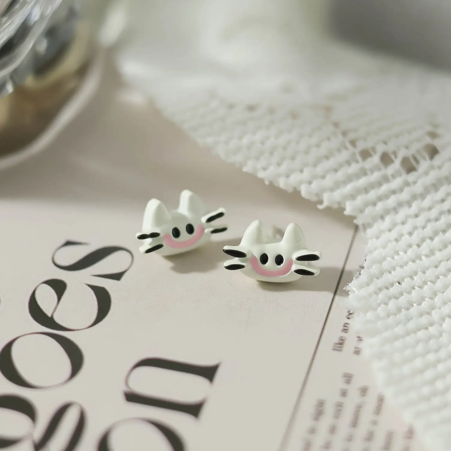 Small Animal Earrings Autumn Winter Cartoon Design Wholesale - Image 16