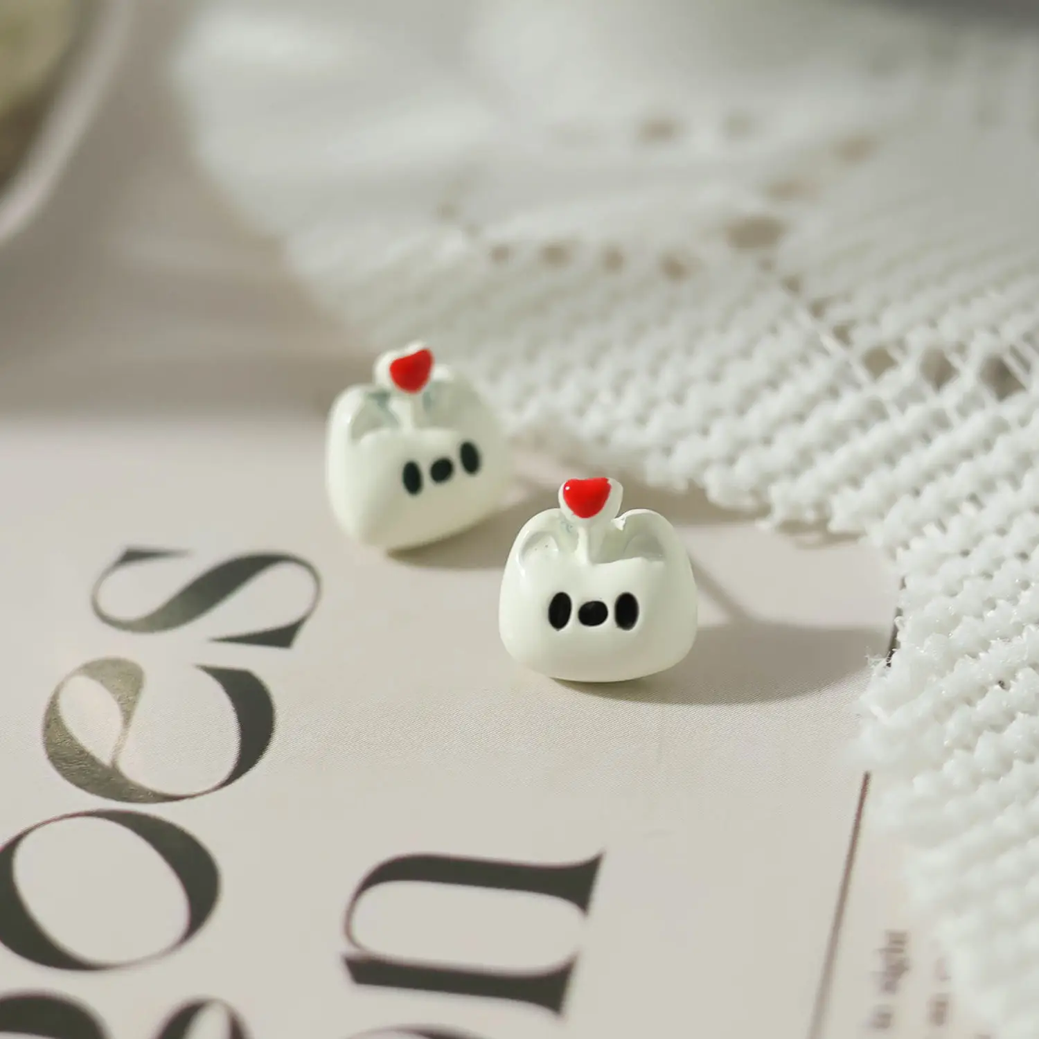 Small Animal Earrings Autumn Winter Cartoon Design Wholesale - Image 21