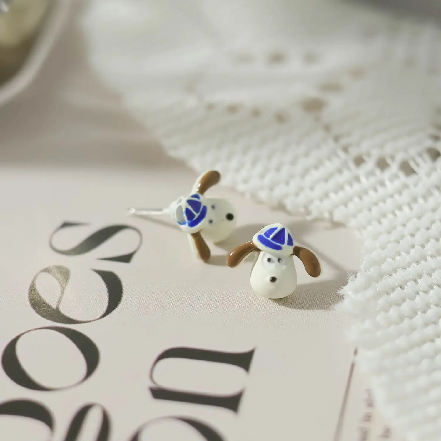 Small Animal Earrings Autumn Winter Cartoon Design Wholesale - Image 26