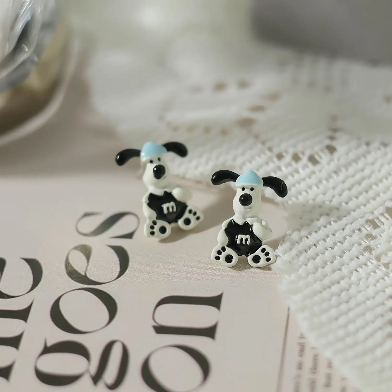 Small Animal Earrings Autumn Winter Cartoon Design Wholesale - Image 30