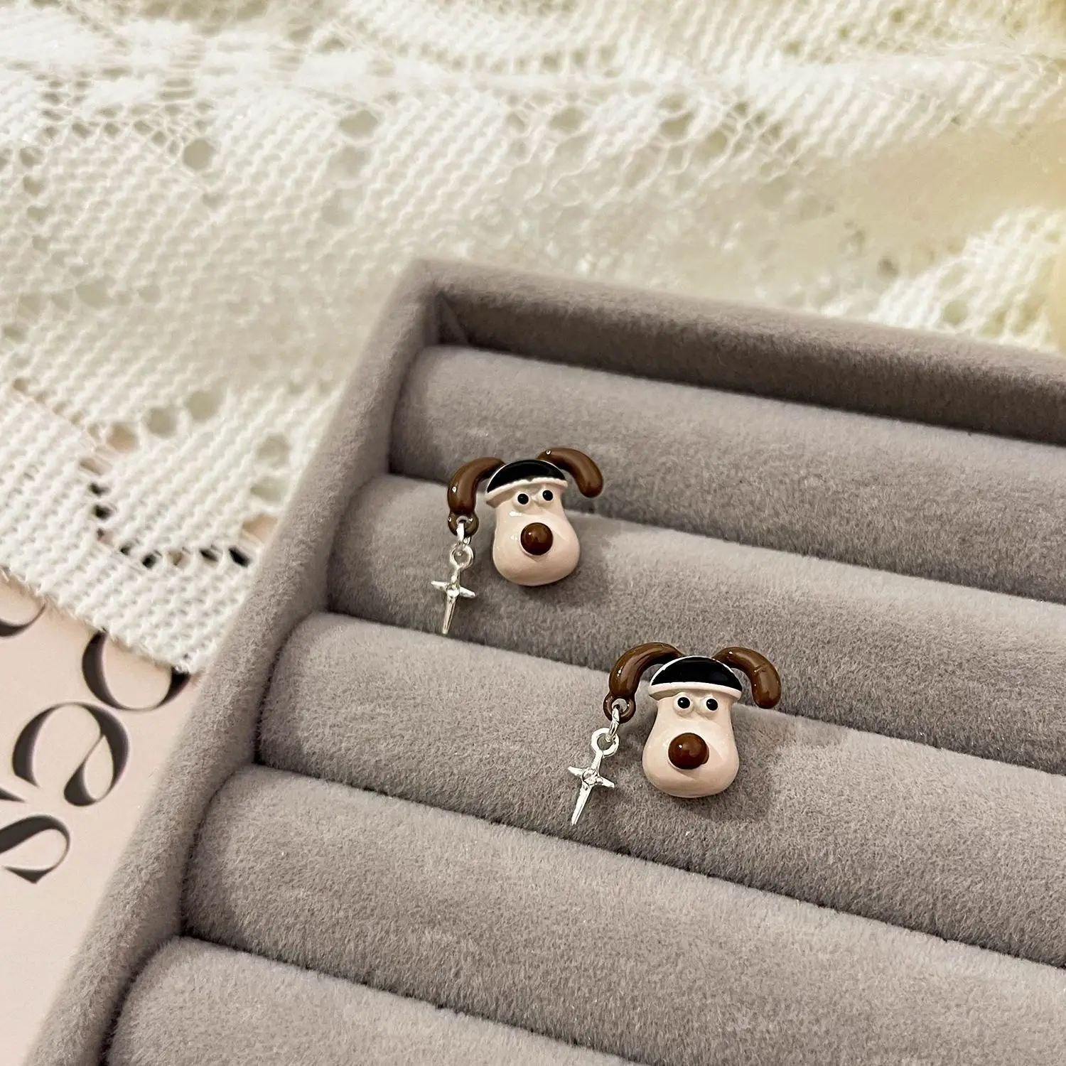 Small Animal Earrings Autumn Winter Cartoon Design Wholesale - Image 37