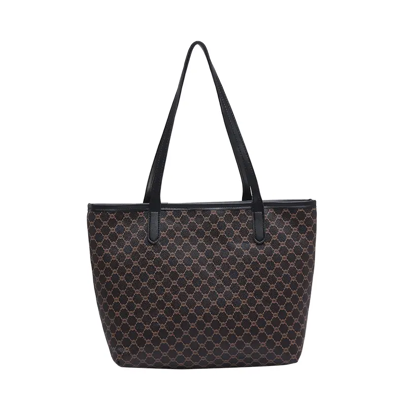 Women's 2024 Winter Tote Bag with Guitured Pattern - Image 8