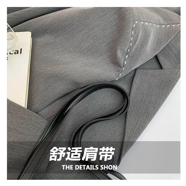 Women's 2024 Winter Tote Bag with Guitured Pattern — feature 4