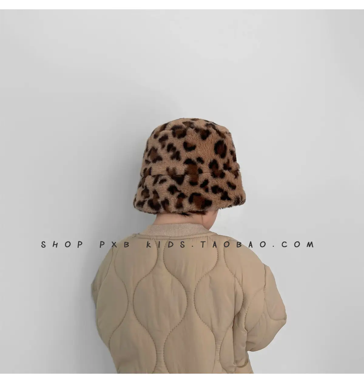 Leopard Print Winter Cap for Boys Girls Warm Plush — feature 28