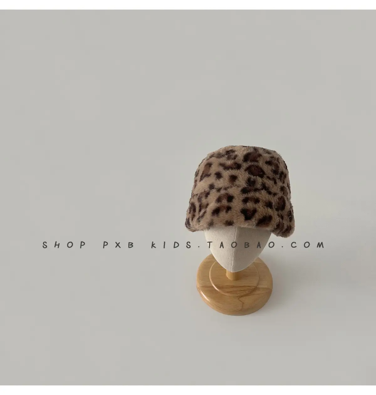 Leopard Print Winter Cap for Boys Girls Warm Plush — feature 29