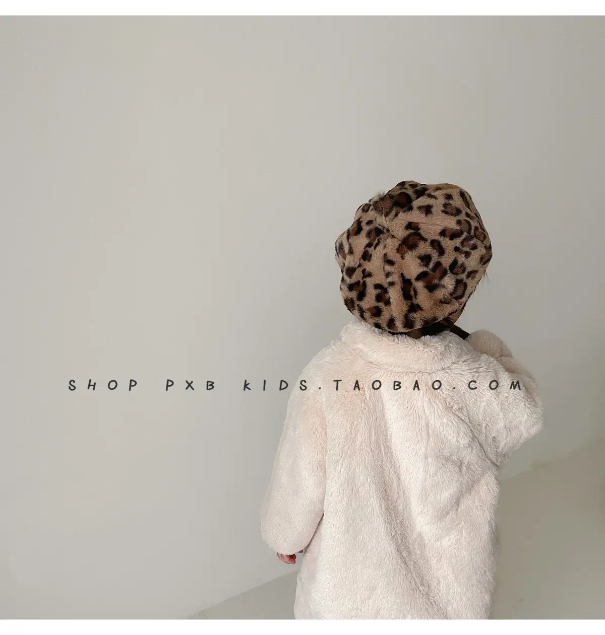 Leopard Print Winter Cap for Boys Girls Warm Plush — feature 36