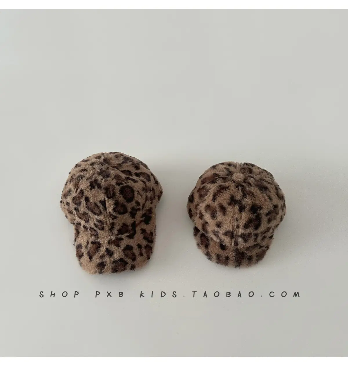 Leopard Print Winter Cap for Boys Girls Warm Plush — feature 5