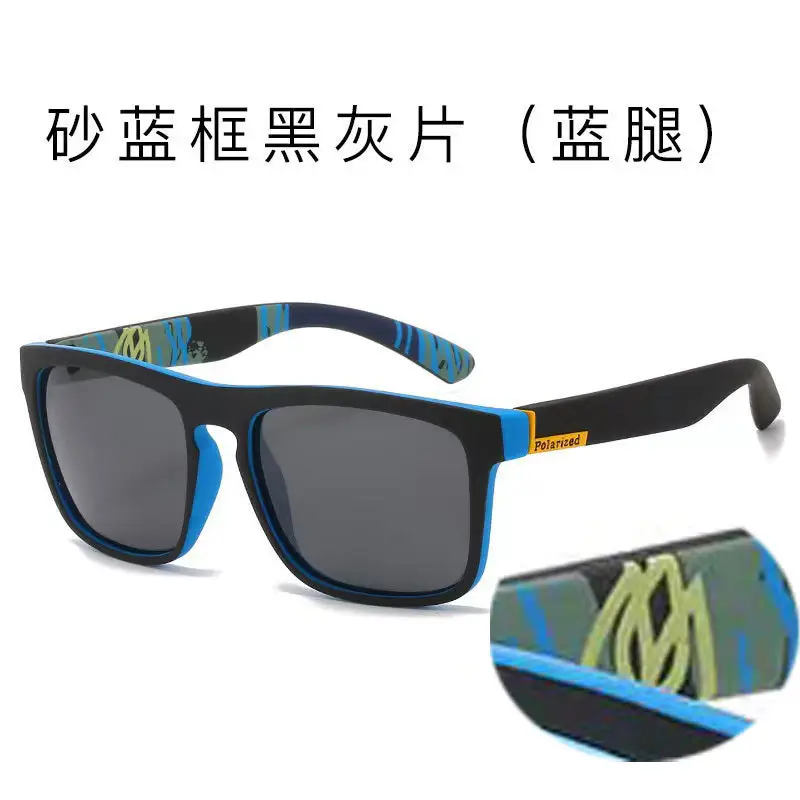Men's Polarized Sunglasses Retro Sports Red Black — feature 21