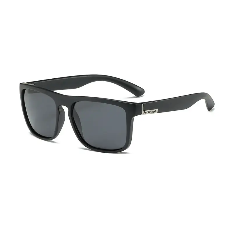 Men's Polarized Sunglasses Retro Sports Red Black — feature 25
