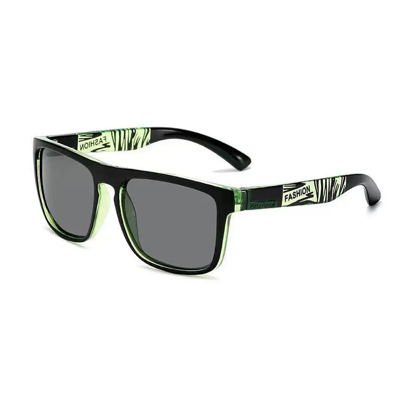 Men's Polarized Sunglasses Retro Sports Red Black — feature 30
