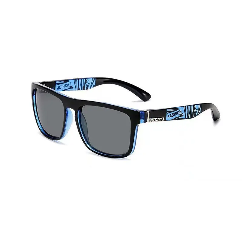 Men's Polarized Sunglasses Retro Sports Red Black — feature 34