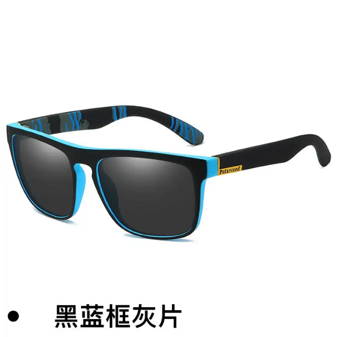 Men's Polarized Sunglasses Retro Sports Red Black