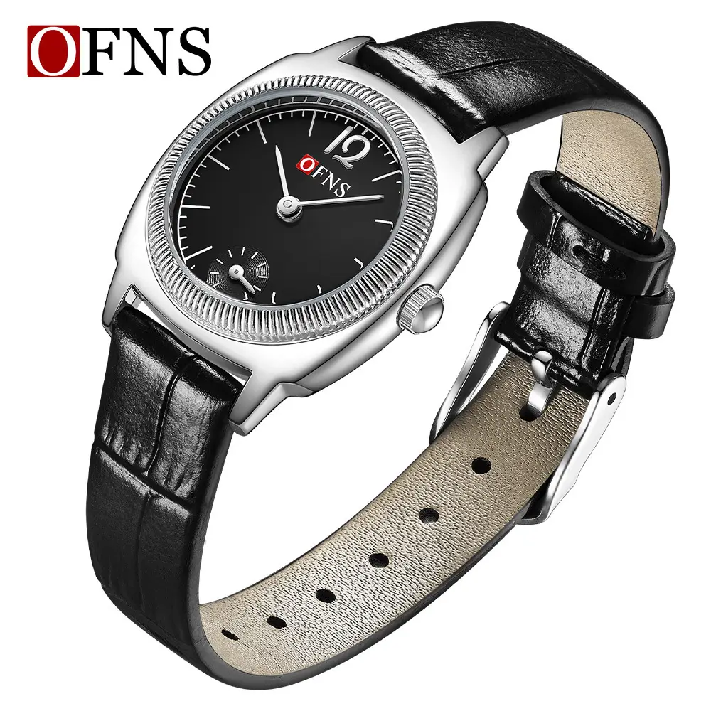 OFNS Women's Gold Antique Tooth Edge Round Watch - Image 13