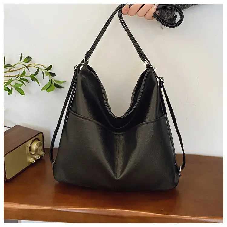 Women's Brown Leather Shoulder Bag 2024 Retro Western Style — feature 20