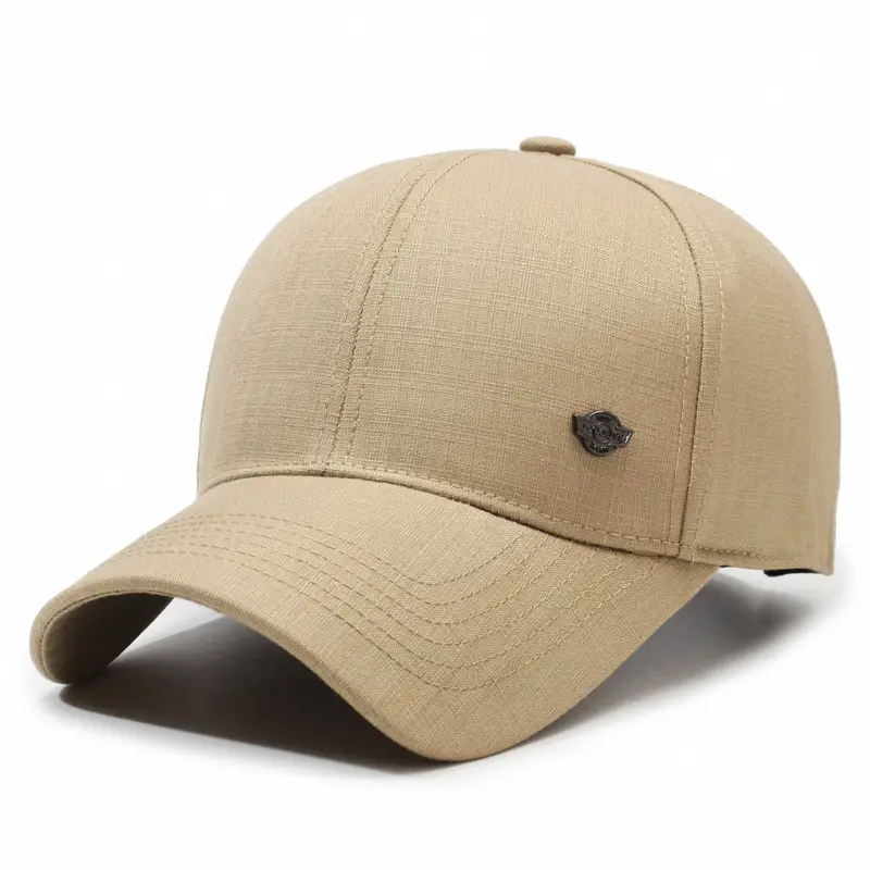Men Sunshade Cap with Adjustable Strap Olive Green - Image 3