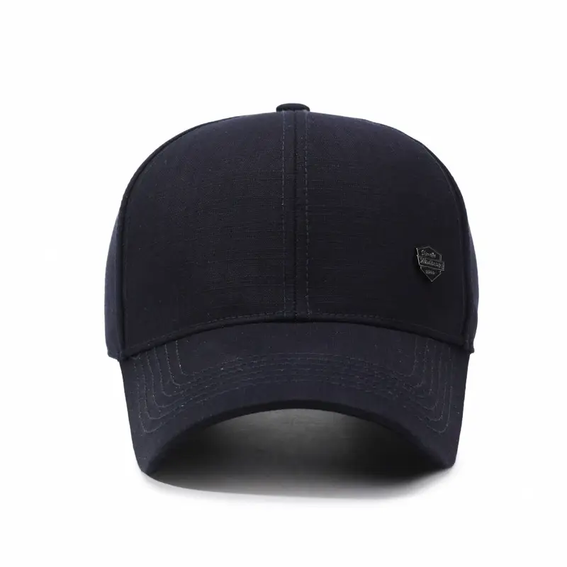 Black Baseball Cap for Men Middle Age - Image 7