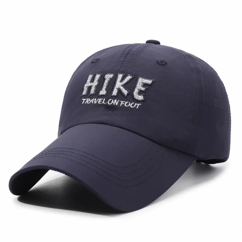 Men Lightweight Mesh Baseball Cap with "Hike" Embroidery - Image 14
