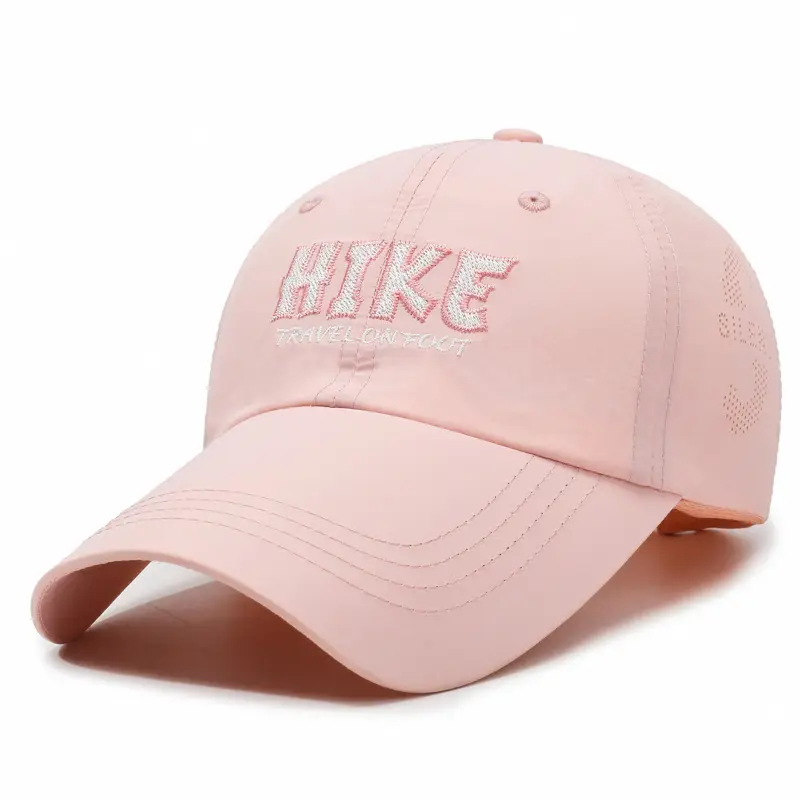 Men Lightweight Mesh Baseball Cap with "Hike" Embroidery - Image 7